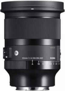 Sigma 20mm 1.4 II Weitwinkel-Objektiv Sony FE-Mount