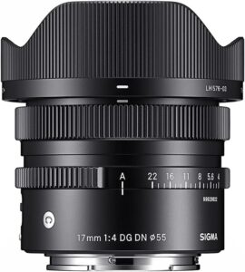 Sigma 17mm 4.0 Weitwinkel-Objektiv Sony FE-Mount