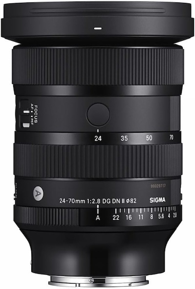 Sigma 24-70mm 2.8 II Zoom-Objektiv Sony E-Mount