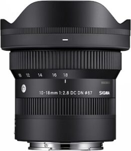 Sigma 10-18mm 2.8 Weitwinkel-Objektiv Sony E-Mount