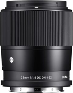 Sigma 23mm 1.4 Weitwinkel-Objektiv Sony E-Mount