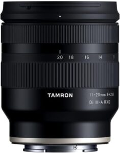 Tamron 11-20mm 2.8 Zoom-Objektiv Sony E-Mount